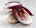Raw red chicory Royalty Free Stock Photo