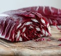 Raw red chicory Royalty Free Stock Photo