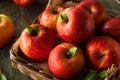 Raw Red Fuji Apples Royalty Free Stock Photo