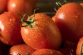 Raw Red Organic Roma Tomatoes