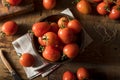 Raw Red Organic Roma Tomatoes