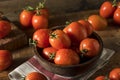 Raw Red Organic Roma Tomatoes