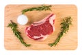 Raw Ribeye Steak Royalty Free Stock Photo