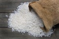 Raw rice Royalty Free Stock Photo