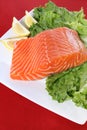 Raw Salmon Royalty Free Stock Photo