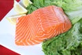 Raw Salmon Royalty Free Stock Photo