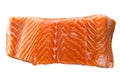 Raw salmon steak Royalty Free Stock Photo