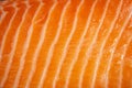 Raw salmon trout fish fillet texture closeup Royalty Free Stock Photo