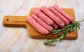 Raw sausages llonganissa