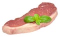 Raw Sirloin Steak Royalty Free Stock Photo