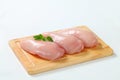 Raw skinless chicken breast fillets Royalty Free Stock Photo