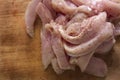 Raw skinless chicken breast fillets Royalty Free Stock Photo