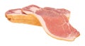 Raw Smoked Back Bacon Rashers Royalty Free Stock Photo