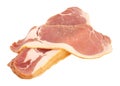 Raw Smoked Back Bacon Rashers Royalty Free Stock Photo