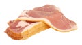Raw Smoked Back Bacon Rashers Royalty Free Stock Photo