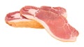 Raw Smoked Back Bacon Rashers Royalty Free Stock Photo