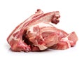 Raw spare ribs Royalty Free Stock Photo