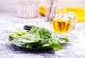Raw spinach Royalty Free Stock Photo