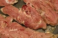 Raw steak meat Royalty Free Stock Photo