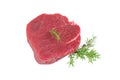 Raw steak Royalty Free Stock Photo