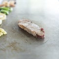 Raw steak tepanyaki Royalty Free Stock Photo