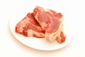 Raw steaks Royalty Free Stock Photo