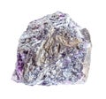 raw Stibnite (Antimonite) ore with Amethyst