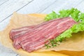 Raw Thick pork steak for cooking