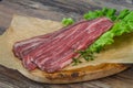 Raw Thick pork steak for cooking