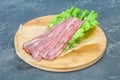 Raw Thick pork steak for cooking