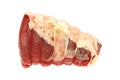 Raw topside beef joint Royalty Free Stock Photo