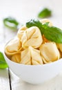 Raw tortellini Royalty Free Stock Photo