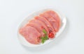 Raw turkey breast steaks Royalty Free Stock Photo