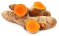 Raw Turmeric Royalty Free Stock Photo