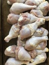 Raw uncooked chicken legs Royalty Free Stock Photo