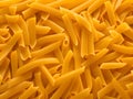 raw uncooked italian pasta background