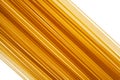 Raw uncooked Italian Spaghettii background Royalty Free Stock Photo