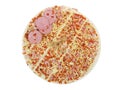 Raw uncooked pizza Royalty Free Stock Photo