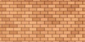 Raw, unrendered masonry bricks wall background texture, frame filling Royalty Free Stock Photo