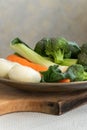 Raw vegetables ready for cooking, healthy food ingredient. Balanced diet, culinary and food background Royalty Free Stock Photo