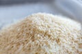 Raw white polished milled edible rice or jasmine rice
