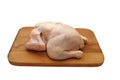 Raw Whole Chicken Royalty Free Stock Photo