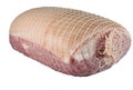 Raw wrapped pork roast