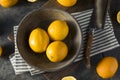 Raw Yellow Organic Meyer Lemons