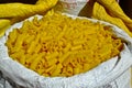 Indian Yellow Pasta