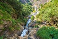 Rawana waterfall in Sri Lanka