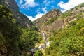 Rawana waterfall in Sri Lanka