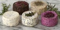 A rawdod, which creates unique varieties of cheeses with various taste shades and textures, usin