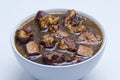 Rawon, Indonesian beef black soup - Close up