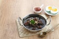 Rawon, Indonesian Traditional beef black soup.